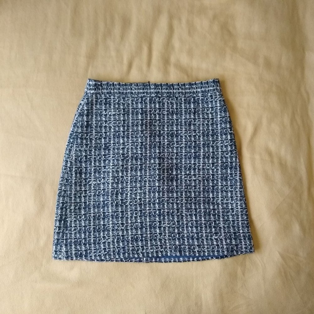 Ann Taylor Factory A-line Tweed Skirt